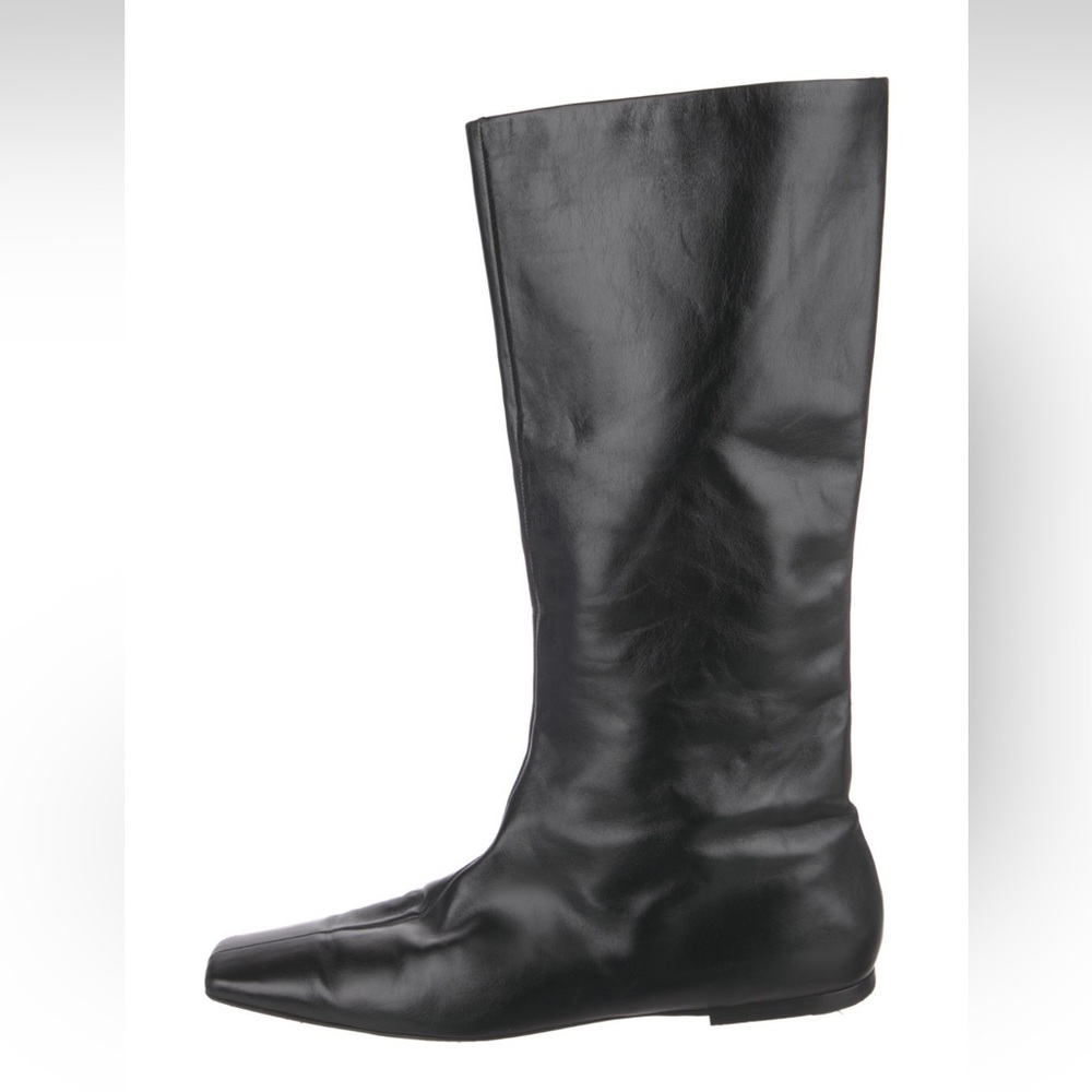 The Row Bette Leather Boots